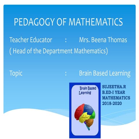 Brain based learning