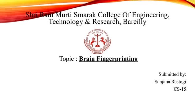 Brain Fingerprinting