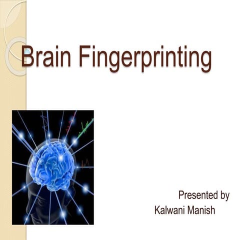 Brain fingerprinting 
