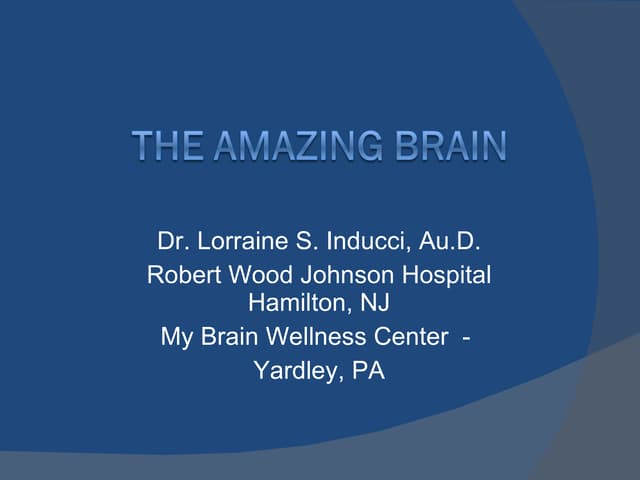 Brain Fitness April 15 2009