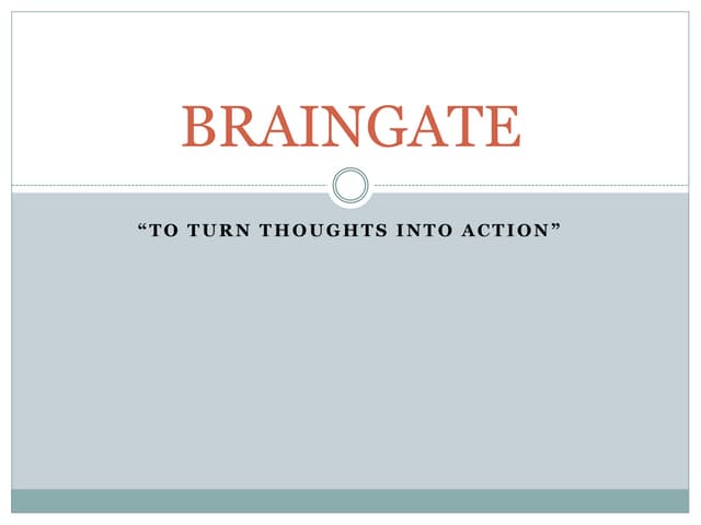 Braingate
