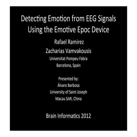 Emotion Recognition based on Speech and EEG Using Machine Learning ...