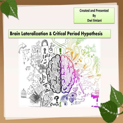 Brain lateralization