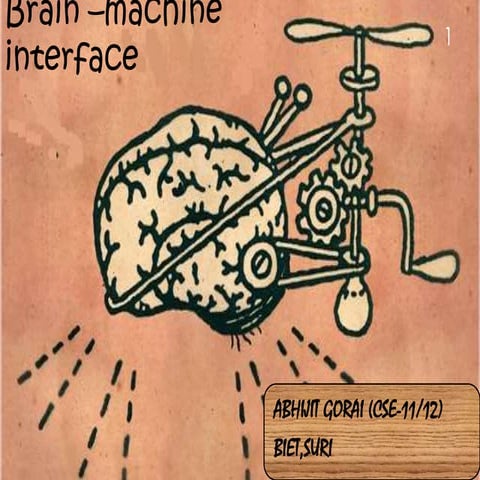 Brain –machine  interface