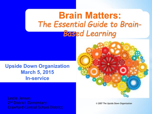 Brain Matters March 5 Inservice