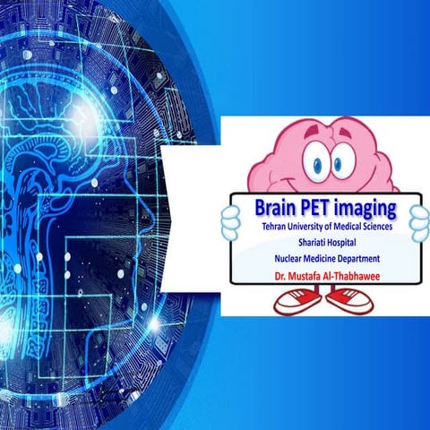 Brain PET imaging