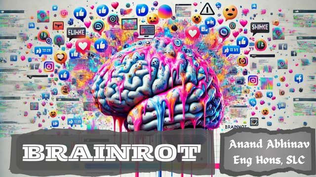 BRAINROT VALIDATION AND THE ELITIST CULTURE ONLINE