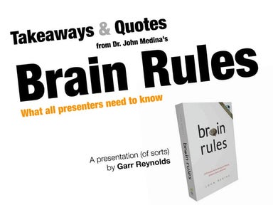 Brain Rules for Presenters