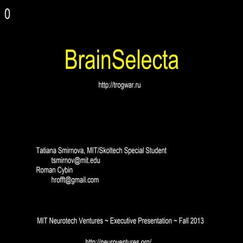 Brain selecta midterm