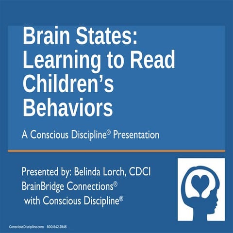 Brain states  parent involvement - belinda lorch