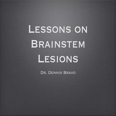 Brainstem Lesions