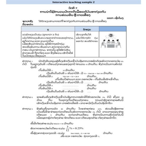 2.0 Brainstorm Lao EESDP
