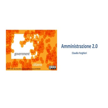 Idee per l'amministrazione 2.0 