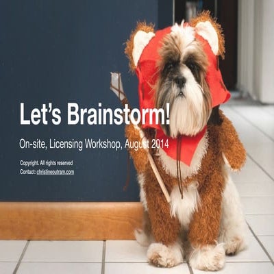 How to run a brainstorm