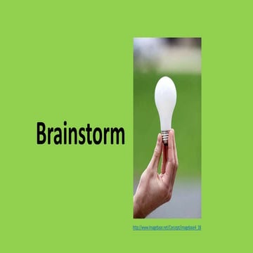 Brainstorm