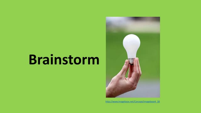 Brainstorm