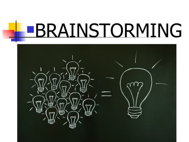 Brainstorming