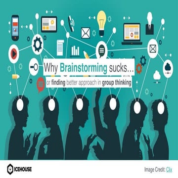 Why Brainstorming Sucks
