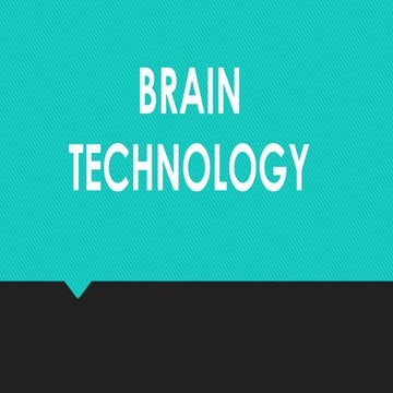Brain technology