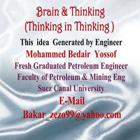 Brain & thinking