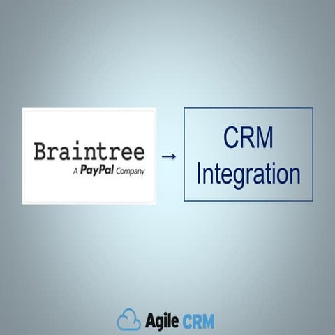 Braintree Integration - Agile CRM