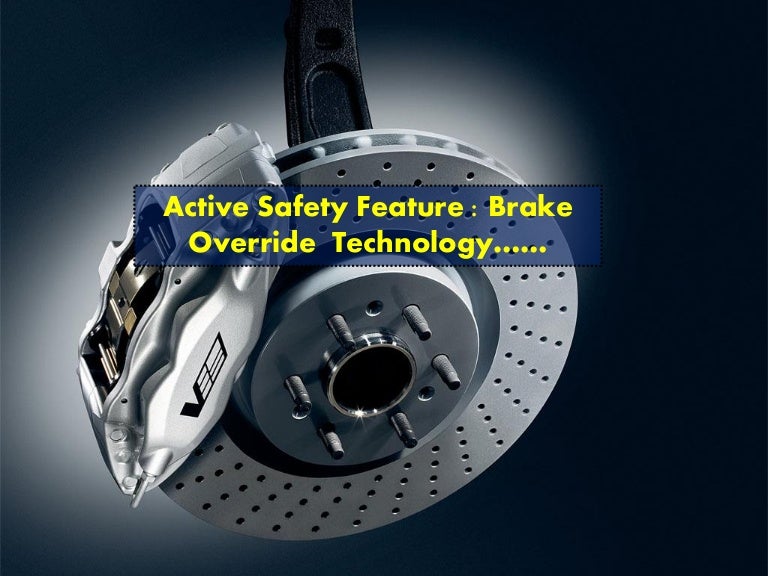 Brake Override Technolgy