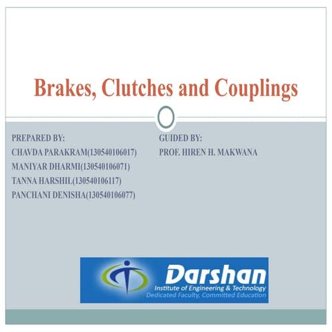 chapter sixteen rakes,Clutch and Copling.ppt