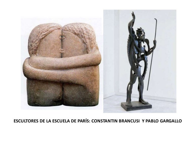 Resultado de imagen de el beso brancusi el profeta gargallo