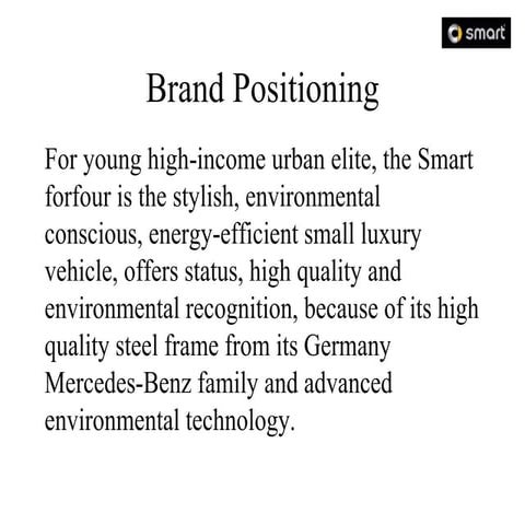 Brand Position