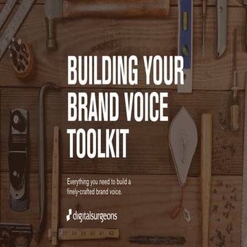 How to Build a Brand Voice Toolkit