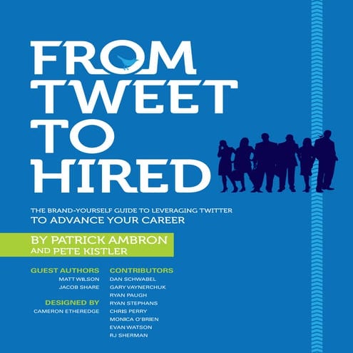 Brand yourself.com from-tweet to hired