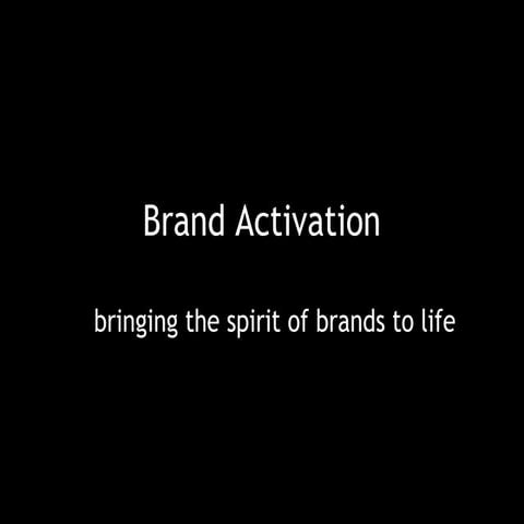 Brand Activation