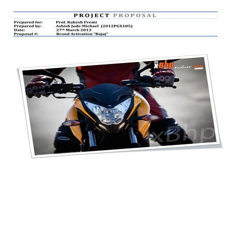 Brand activation: Bajaj Auto