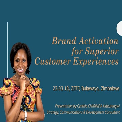 Brand activation for superior customer experiences gen