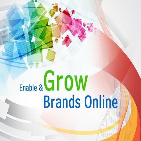 Brand algorithms digital brand marketing presentation