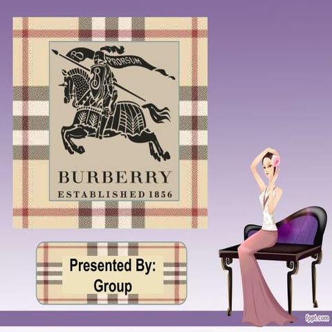Brand analysis of burberry