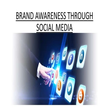 Brand Awareness Through Social Media