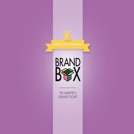 Brand Box 3 - Know Your Consumers - The Marketer's Ultimate Toolkit