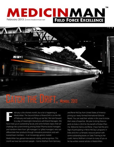 Pharma Field Sales Force Excellence