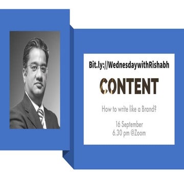 How to write Brand like Content 