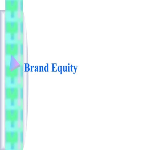 Brand equity