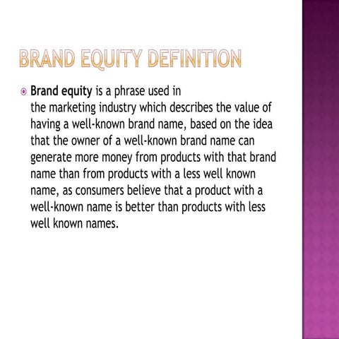 Brand equity model2