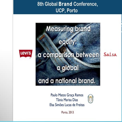 Brand equity salsa vs levis