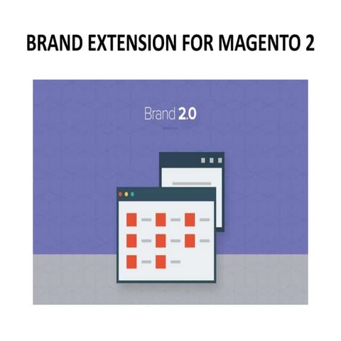 Brand extension for magento 2