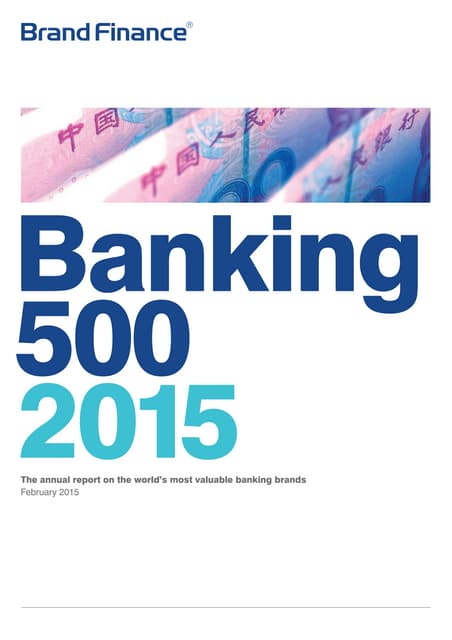 Top 100 Global  Banking and  finance most powerful brands
