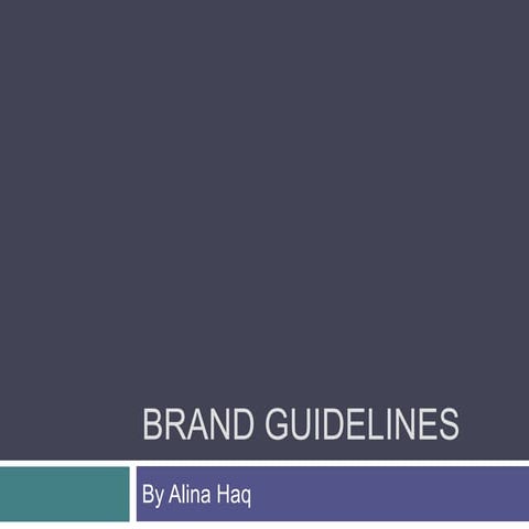 Brand Guidelines