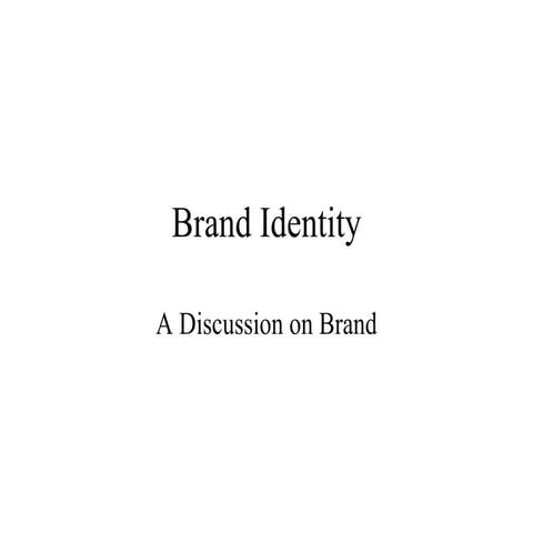 Brand Identity