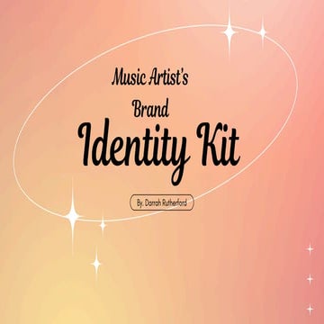 Brand Identity Kit personal brand classe | PDF