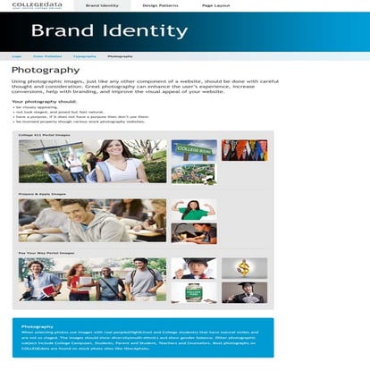 Brand identity photography
