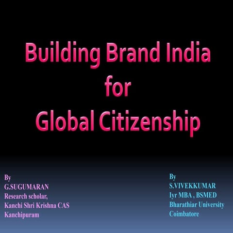 Building Brand india